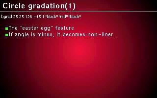 Exemple de d&eacute;grad&eacute;